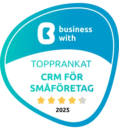Topprankat CRM för småföretag 2025, BusinessWith